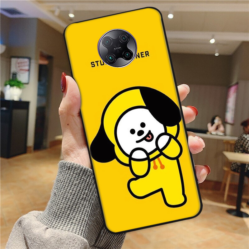 Ốp Điện Thoại Tpu Silicon Mềm Mặt Nhám Họa Tiết Bt21 Tata Chimmy Order Cho Redmi Note 5a Prmie 6 7 8 Pro 8t 5a 32g 64g K30