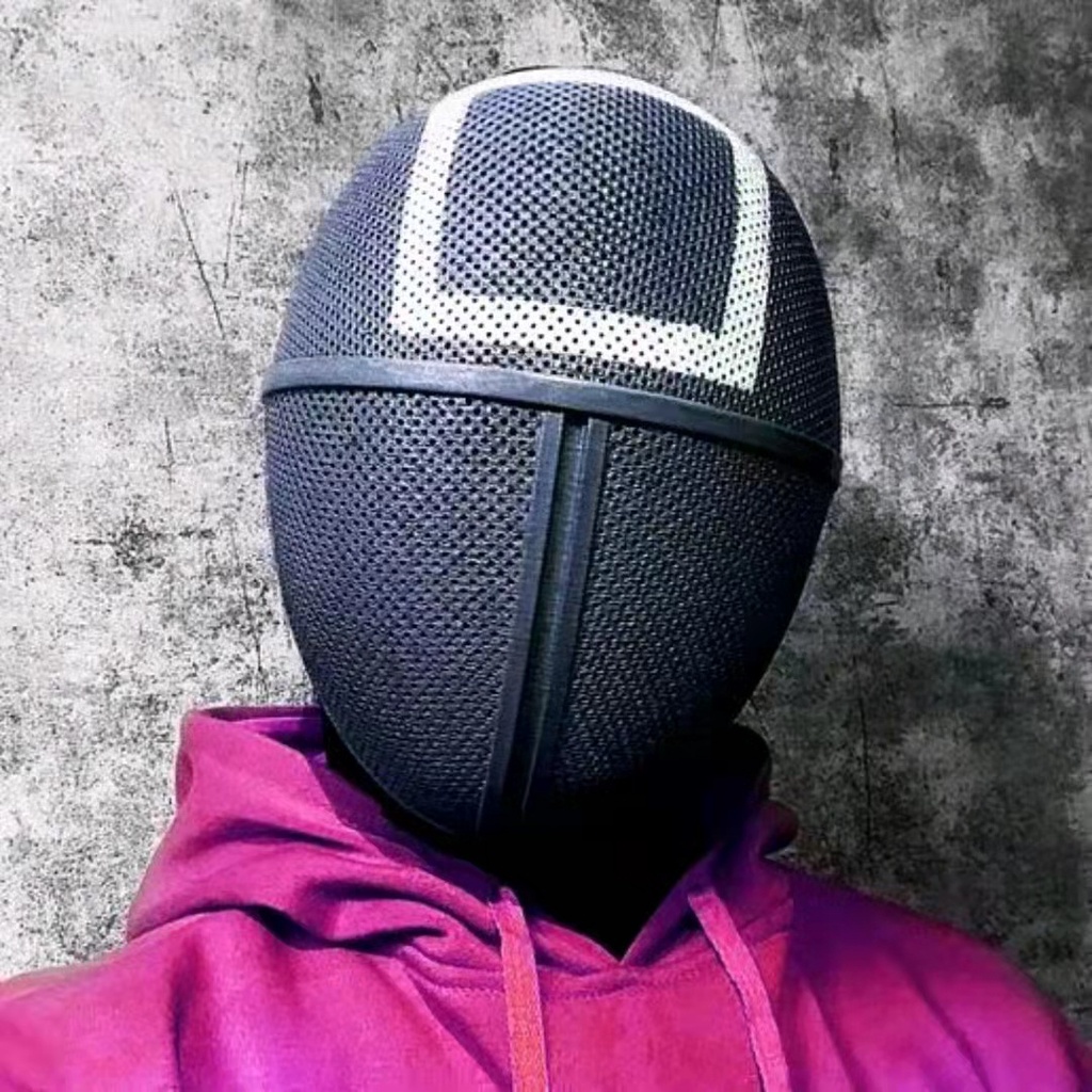 Mặt nạ nhân vật phim Squid Game phong cách Hàn Quốc