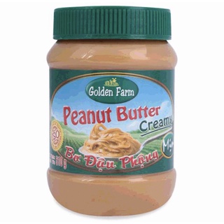 Bơ đậu phộng mịn golden farm 510g
