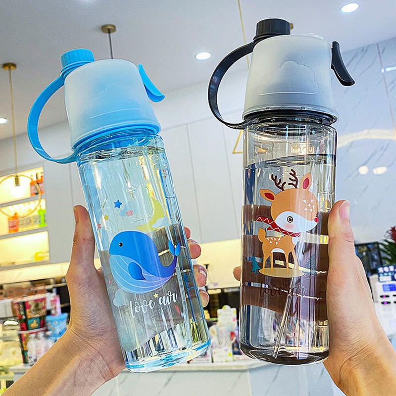 Bình Nước Thể Thao Cỡ Lớn Thiết Kế Sáng Tạo Thời Trang Cho Nam Nữ