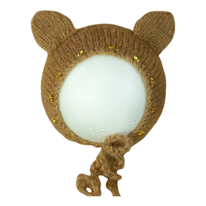 Mũ Đan Len Dễ Thương Dùng Làm Đạo Cụ Chụp Ảnh Cho Bé Sơ Sinh