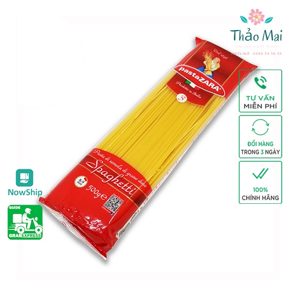 Mỳ Ý Spaghetti Số 3 - Hiệu Pastazara