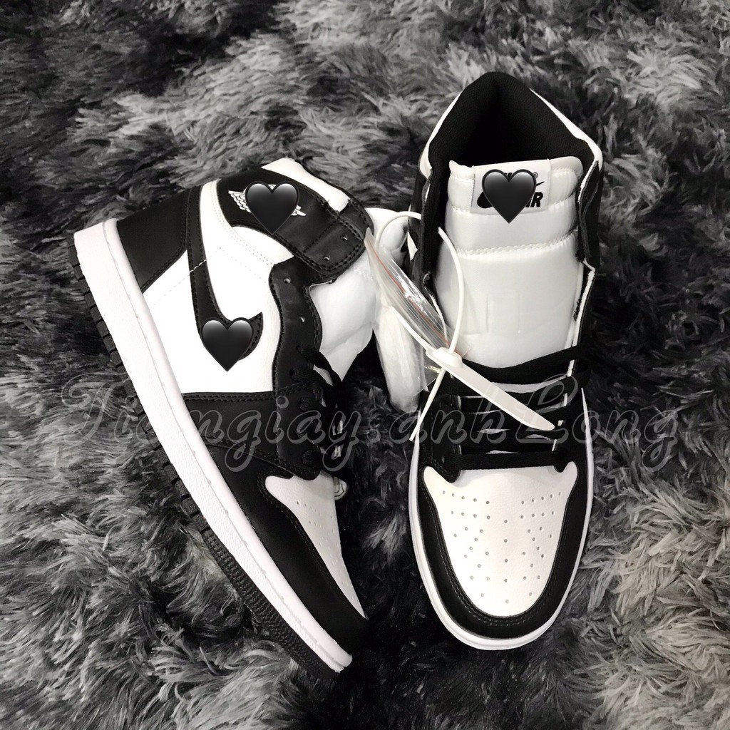Giày jordan cổ cao đen trắng, giày thể thao nam nữ panda, Giày sneaker nam nữ ( FULL BOX BILL) | BigBuy360 - bigbuy360.vn