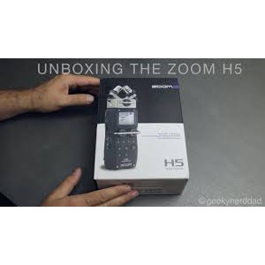 Máy ghi âm chuyên dụng Zoom H5 nhiều cổng kết nối, cực tiện lợi
