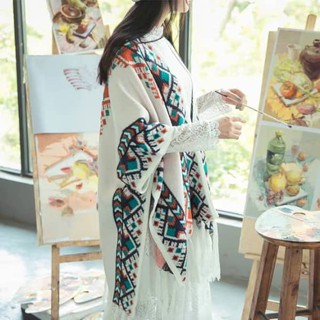 Áo Choàng Thổ Cẩm Cao Cấp Có Sẵn ( Đi Kèm Ảnh Thật )