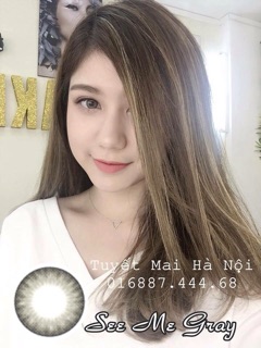 Lens xám See me gray có cận