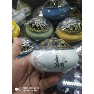 Lư Đốt Trầm Hương Men Rạn