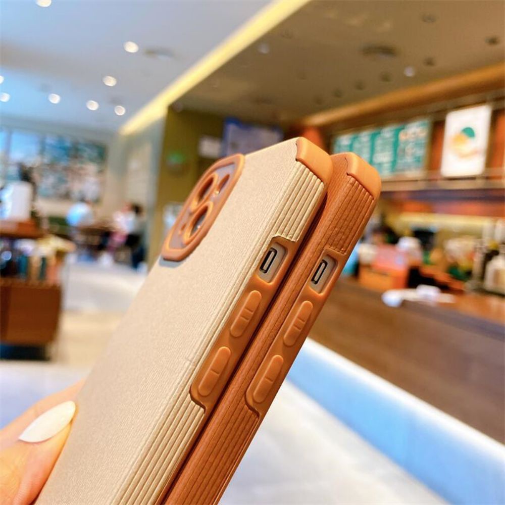 Ốp Điện Thoại IMD Mềm Chống Rơi Màu Trơn Đơn Giản Cho IPhone 14 13 12 11 Pro Max X XR 8 7 Plus