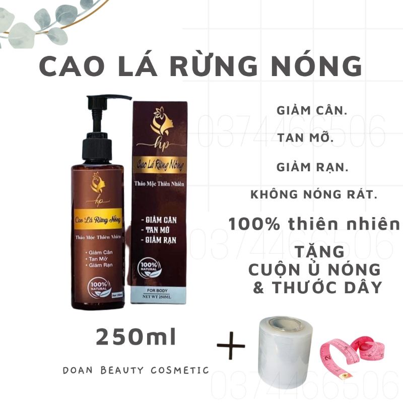 CAO LÁ RỪNG NÓNG, ĐÁNH TAN MỠ THỪA KHÔNG NÓNG RÁT