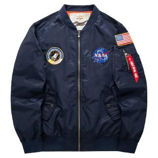 Áo khoác cổ đứng Tbag Áo khoác nam Air Force No. 1 Áo khoác nam phi công Mỹ thông thường Plus Fat Big Top Coat Hợp thời trang Top