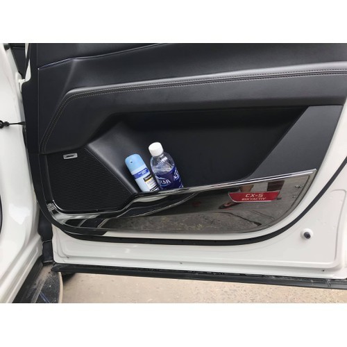 Ốp Tapli, màng loa cánh cửa xe Mazda CX5, CX-5 2018- 2022, 2023 Ốp chống xước cánh cửa, Hàng TiTan Cao Cấp