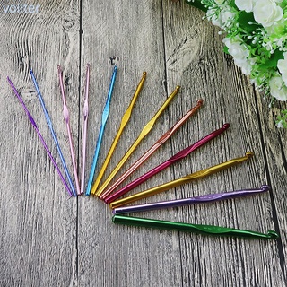 Set 12 kim đan móc len thủ công DIY