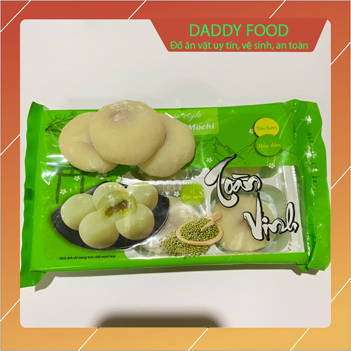 Bánh mochi việt nam vị đậu xanh siêu mềm dẻo hộp 6 bánh 230g | BigBuy360 - bigbuy360.vn