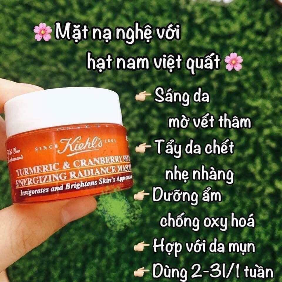 Mặt nạ nghệ Kiehl's Turmeric & Cranberry Seed Energizing Radiance Masque 14ml
