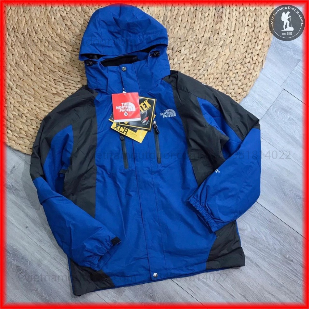 Áo Khoác nam  the North Face  3 lớp nỉ có nón - bên trong lót nỉ cực ấm - áo có thể mặc 3 kiểu tháo rời