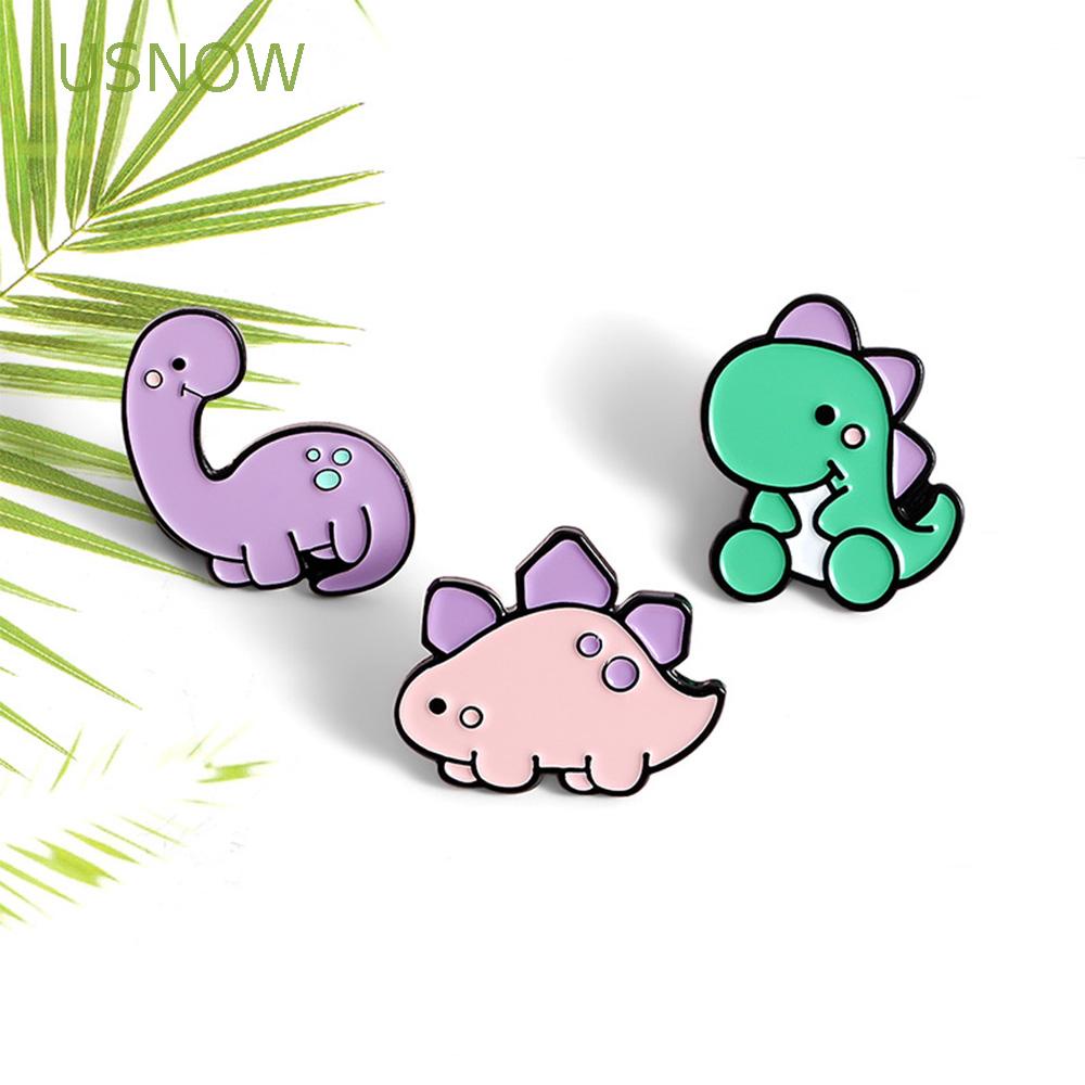 Trâm Cài Áo Hình Khủng Long Hoạt Hình Dễ Thương