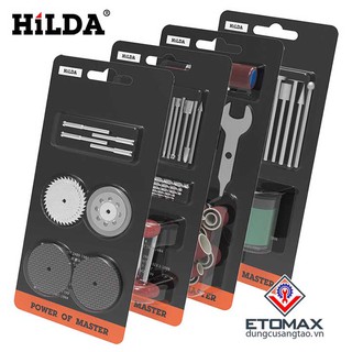 Bộ phụ kiện máy khoan mài đa năng HILDA