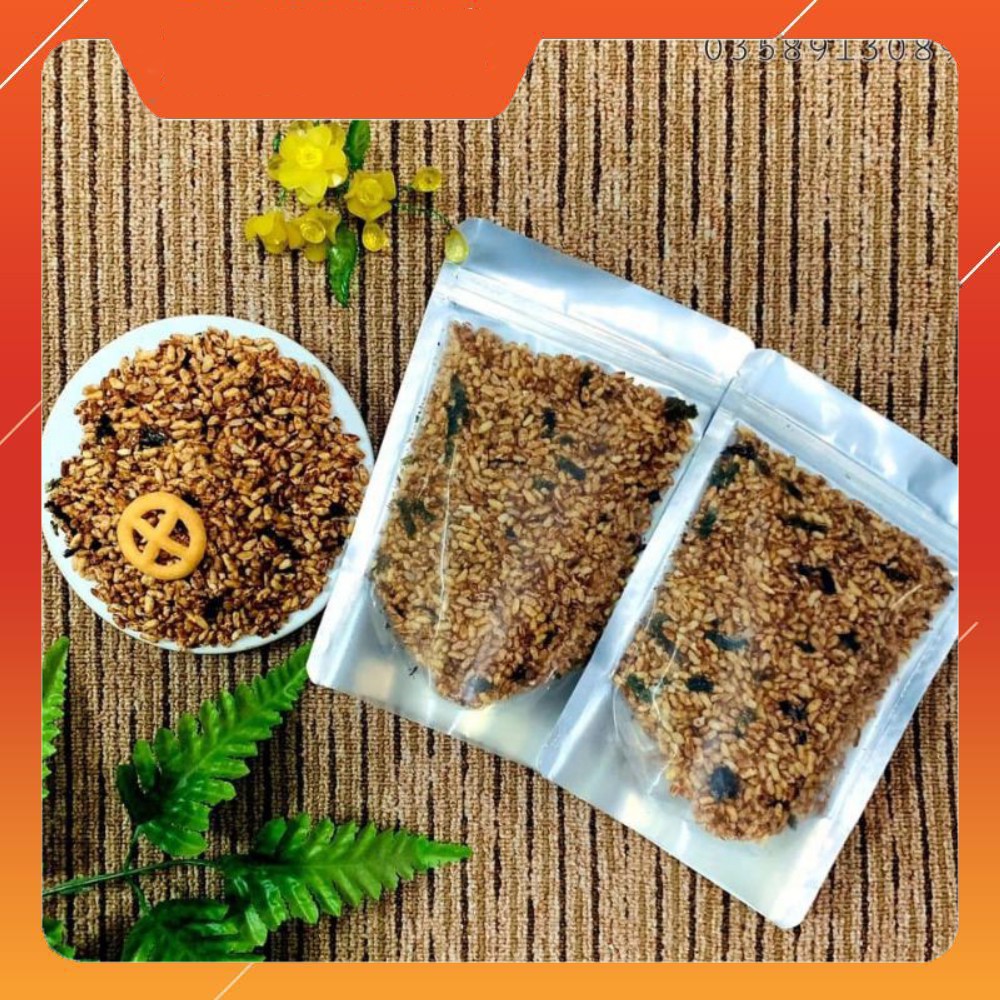 Gạo lứt rang rong biển sấy giòn tan giảm cân, cung cấp dinh dưỡng , thay bữa ăn LITICGL2356