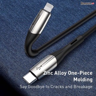 Cáp sạc nhanh Type C to Lightning Baseus Horizontal Data PD (18W PD, Power Delivery Fast Charge, C to iPhone Cable)