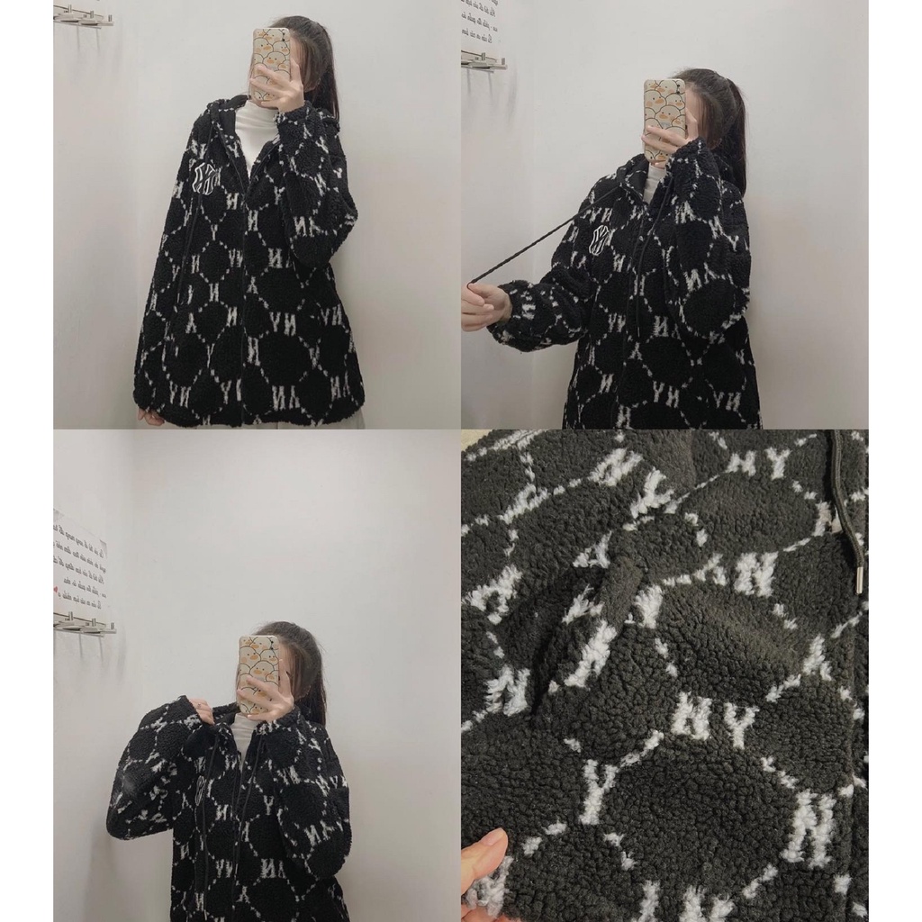 Áo khoác bông in chữ thêu logo A2077 SUSTORE