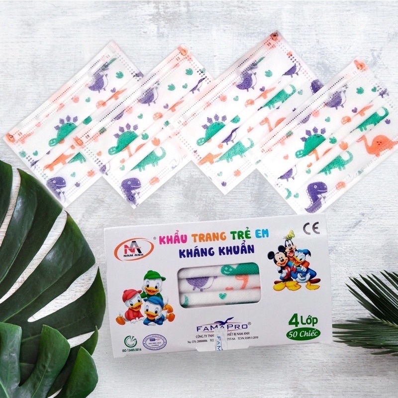 Khẩu Trang Y Tế Em Bé Nam Anh - Hộp 50 Cái