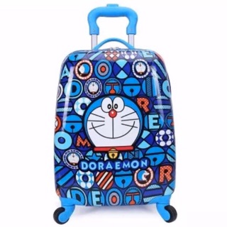Vali kéo Doremon 18 inch cho bé( hàng in 2 mặt, sẵn nhiều mẫu)
