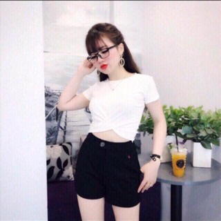 Áo xoắn eo