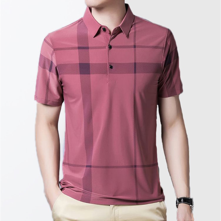 Áo thun nam Polo tay ngắn vải cá sấu xuất xịn, siêu co giãn, form tôn dáng lịch lãm đẳng cấp giá tốt [Ảnh Thật] | BigBuy360 - bigbuy360.vn