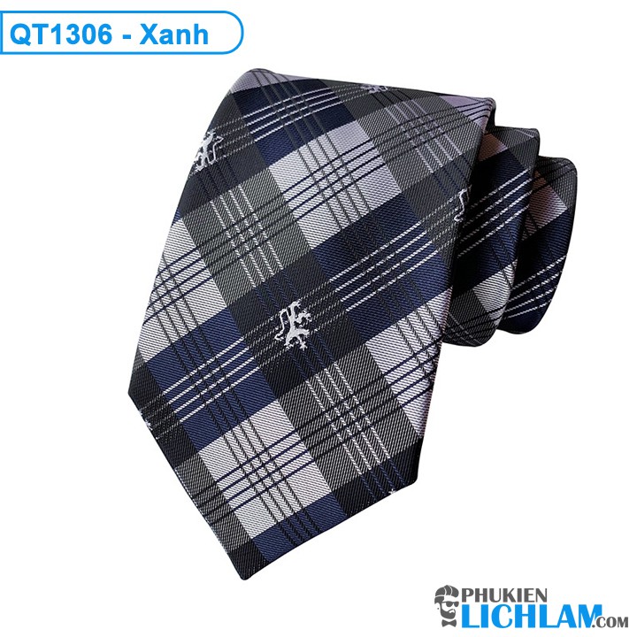 Cà vạt công sở bản lớn lụa cao cấp