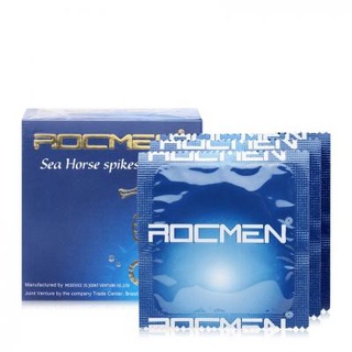 Bao cao su Rocmen gân gai cá ngựa xanh