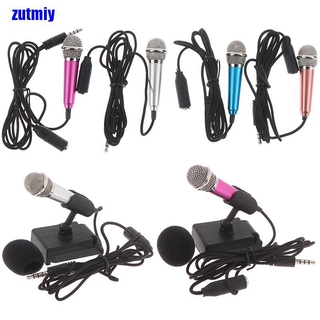 Micro Hát Karaoke Jack 3.5mm Cho Điện Thoại Pc Mi