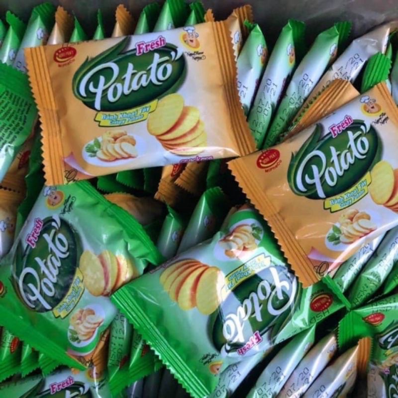 500Gram Bánh Khoai Tây Tươi Potato Minh Phát