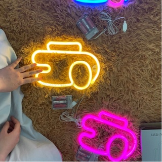 ĐÈN NEON TRANG TRÍ KIỂU AMONG US ĐÁNG YÊU