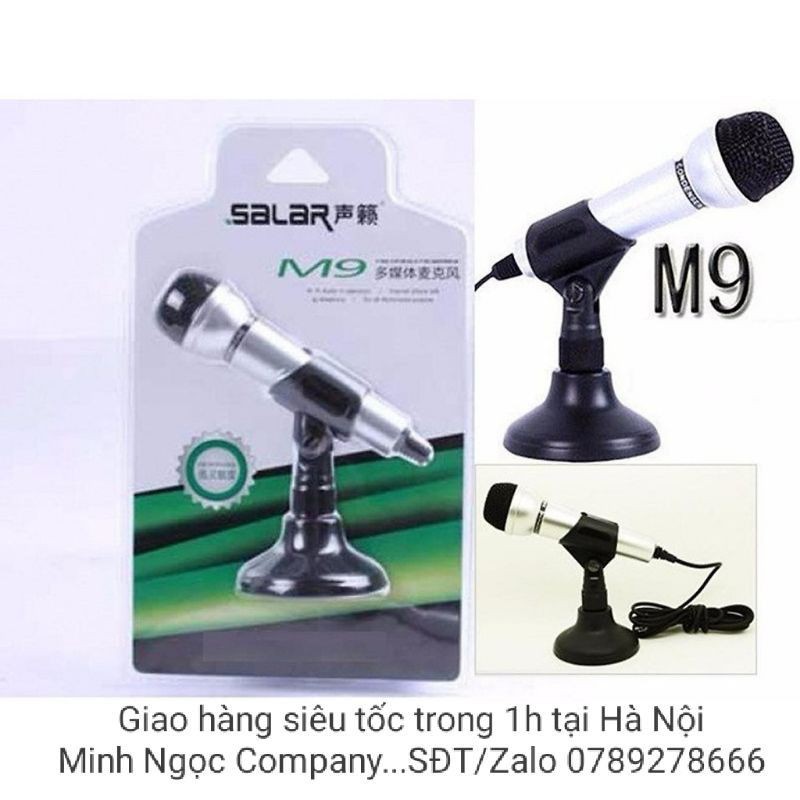 Microphone Salar M9 - Micro thu âm cho Máy Tính