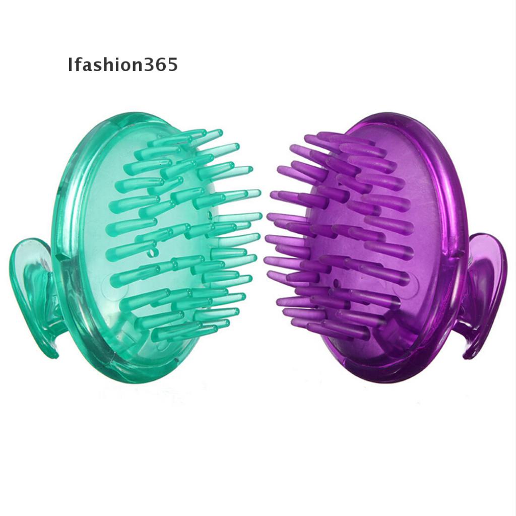 [Hàng mới về] Lược gội đầu mát xa da đầu bằng nhựa 365