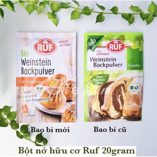 Bột Nở Hữu Cơ Ruf 20g