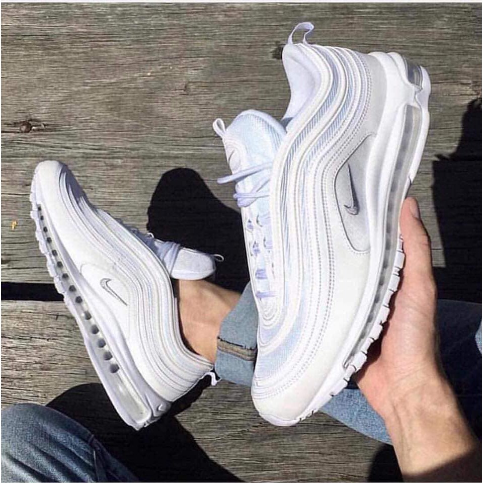 Giày air max 97 màu trắng