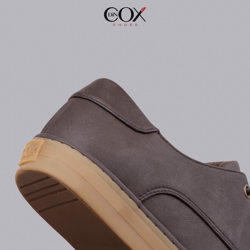 Giày Da Sneaker Nam Chính Hãng DINCOX E11 BROWN Phong Cách Tây Lịch Lãm