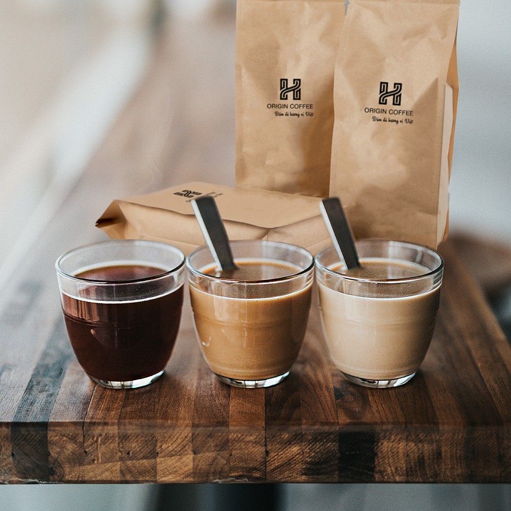 Cà phê rang xay pha phin gu vị Truyền Thống, cafe nguyên chất mộc sạch robusta arabika culi 100% H Origin Coffee, 500g | BigBuy360 - bigbuy360.vn