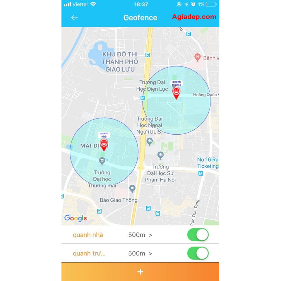 Đồng hồ thông minh theo dõi trẻ em (Loại xịn) có GPS, SOS, Camera, Cảnh báo nghe gọi 2 Chiều chống nước + Sim 4G