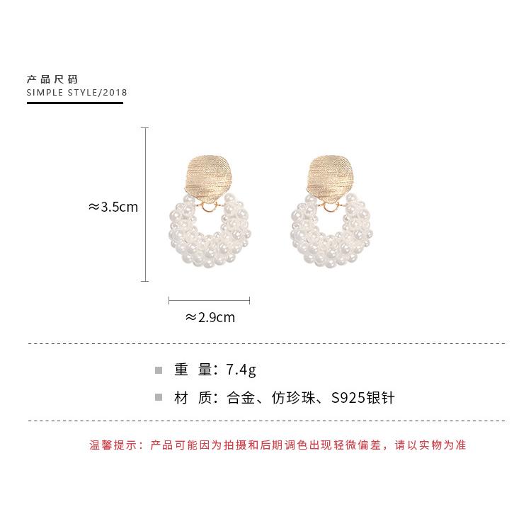 Bông Tai Bạc 925 Đính Đá