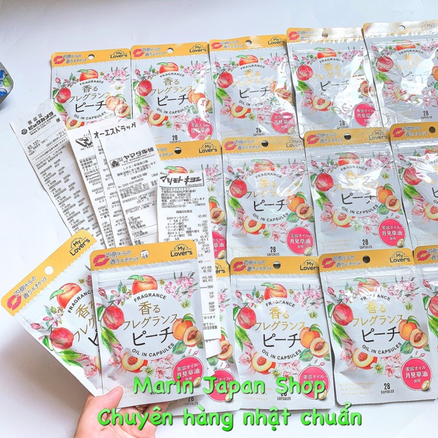 (Mẫu mới,đủ 2 hương)Viên hàm hương tinh dầu thơm giúp cơ thể toả mùi hương thơm tự nhiên từ bên trong Nhật Bản