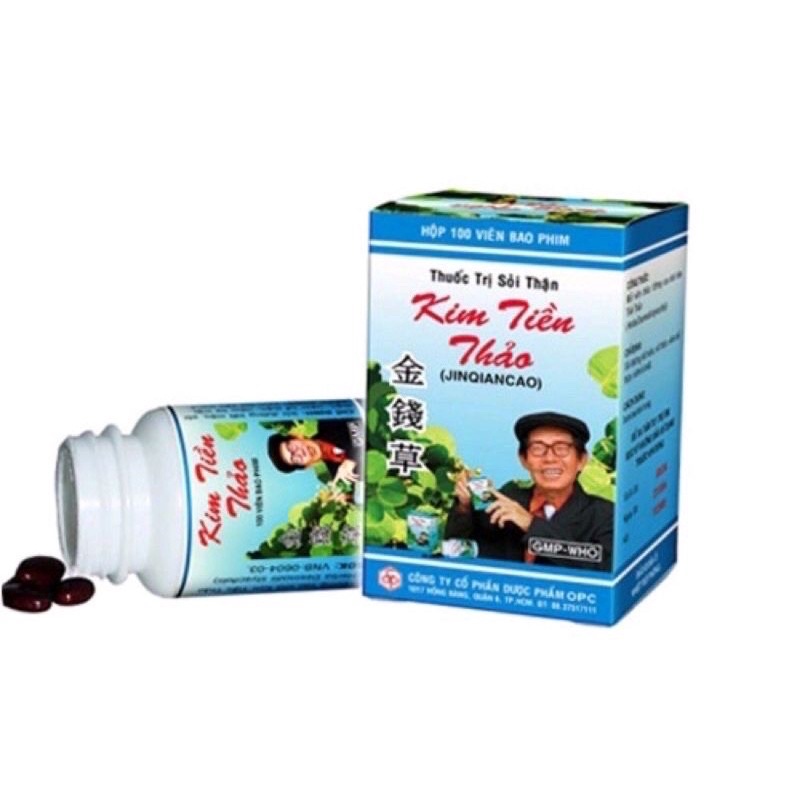 Viên uống kim tiền thảo bao phim - bao đường