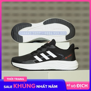Giày sneaker nam giày thể thao nam a56 màu đen trắng