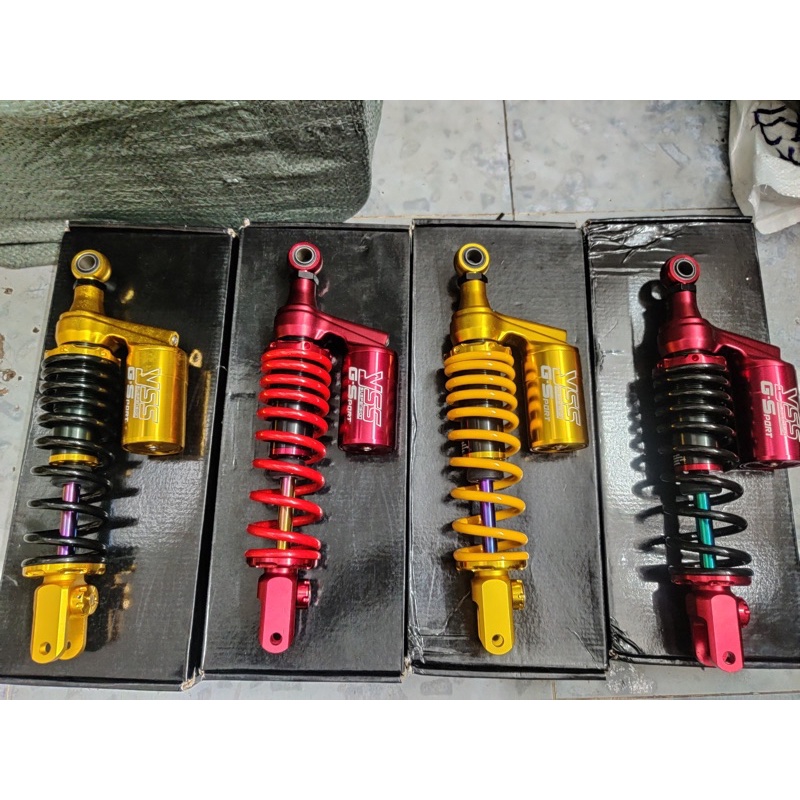 Phuộc nhún sau Yss bình dầu cho xe tay ga 1 phuộc Vario Vision Click Nozza