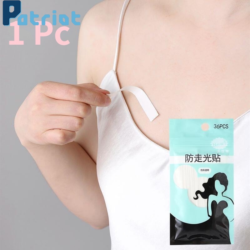 Miếng dán cố định áo màu trong suốt chống trượt hai kích cỡ tùy chọn