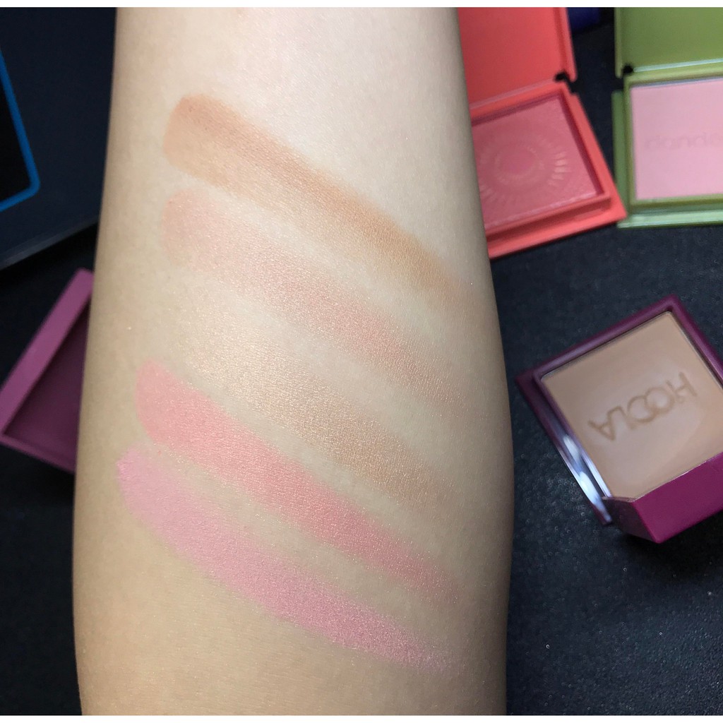 [1/2 Fullsize] Tách set phấn má, tạo khối Benefit Cheek Party Mini Blush & Bronzer Set Hoola Dandelion Galifornia Dallas | BigBuy360 - bigbuy360.vn