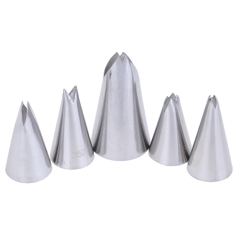 Bộ 5 Dụng Cụ Trang Trí Bánh Kem Bằng Inox Chuyên Dùng