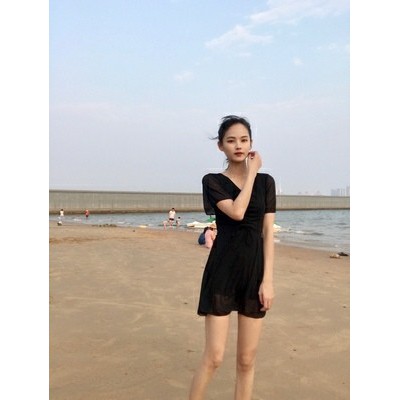 Đồ Bơi Nữ Dạng Váy Hở Lưng Ánh Nhũ Kim Tuyến Đẹp | BigBuy360 - bigbuy360.vn