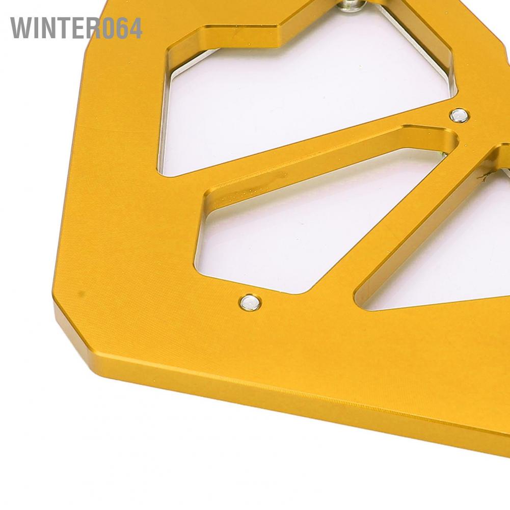 vỏ đĩa xích phía trước Nắp nhông trước bằng hợp kim nhôm CNC Thay thế bảo vệ xích động cơ cho Z250 Z300 Ninja 250 300 2013‑2017 Winter064